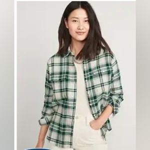 Flannel shirt.